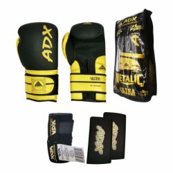 Kit par Guantes Box ADX Modelo: Metalic. Peso + complementos