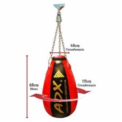 Kit De Costal De Box Pera C/cadena+destorcedor+soporte Techo