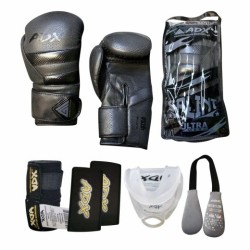 Kit De Guantes Para Boxeo Adx Modelo Split + Complementos