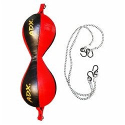 Pera Doble Piel Genuina con resortes Y Ganchos Metalicos