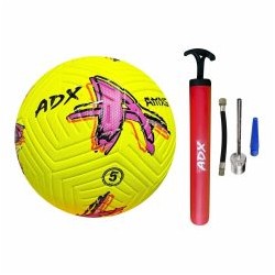 Balon Adx #5 Texturizado Peso Y Medida Reglamentaria + Bomba
