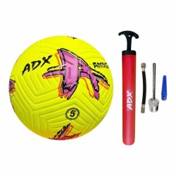 Balon Adx #5 Texturizado Peso Y Medida Reglamentaria + Bomba