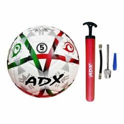 Balon Fut Adx #5 Costura Reforzada Peso/medida Oficial + bomba