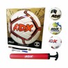 Balon Futbol #5 Cosido-mano Peso 430g C/bomba,caja P/regalo