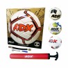 Balon Futbol #5 Cosido-mano Peso 430g C/bomba,caja P/regalo