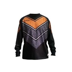 Sueter para portero Modelo Grecas Naranja/Negro