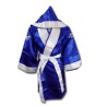 Bata para Boxeo de satín color Azul Rey