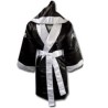 Bata para Boxeo de satin color Negro