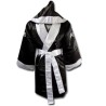 Bata para Boxeo de satin color Negro