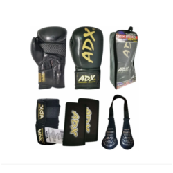 Guantes PRISMA ADX para entrenamiento, color Negro