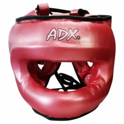 Careta C/barra Box Red Shadow Piel Genuina Exterior/interior