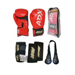 Guantes PRISMA ADX para entrenamiento, color Rojo