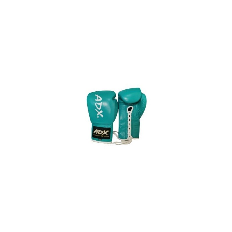 Guantes Profesionales para boxeo 8 y 10 onzas (PIEL) Esmeralda