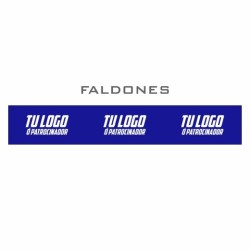 Juego de 4 faldones con rotulación especial