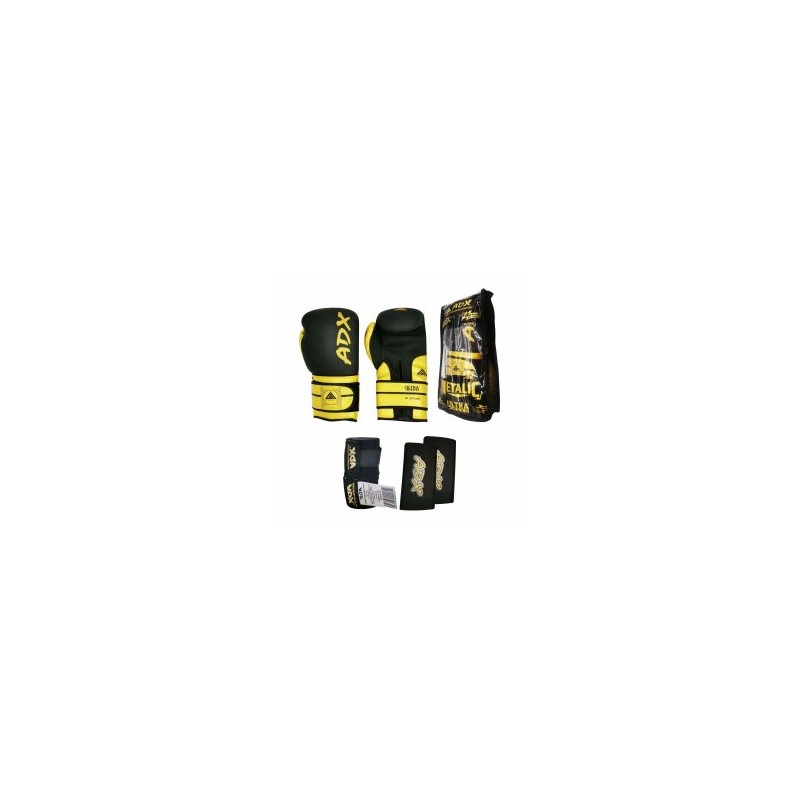Kit par Guantes Box ADX Modelo: Metalic. Peso + complementos