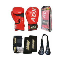 Guantes PRISMA ADX para entrenamiento, color Rojo