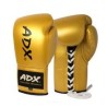 Guantes Profesionales para boxeo 8 y 10 onzas (PIEL) Oro